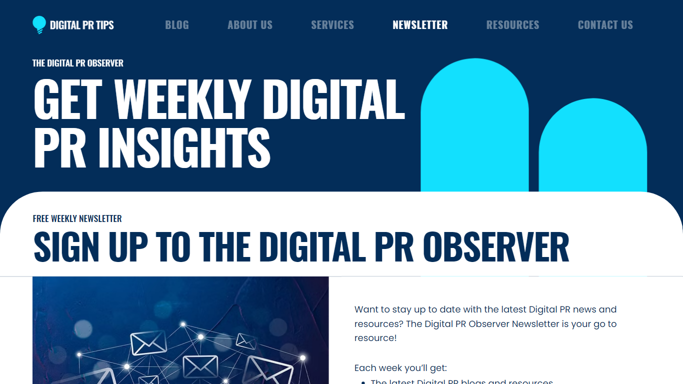 The Digital PR Observer Newsletter - best marketing newsletter